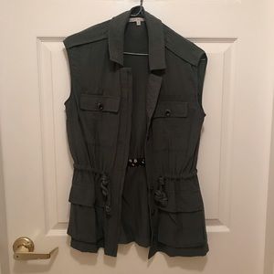 RACHEL Rachel Roy Tops - Green utility vest RACHEL Rachel Roy Tops - Green utility vest